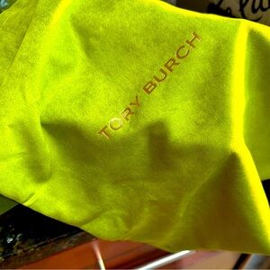 Brand new Tory Burch bright Green Dust bag (for shoe box)